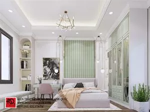 Cùng tham quan nội thất biệt thự tân cổ điển 3 tầng tại Phan Thiết